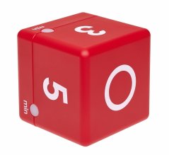 TFA 38.2039.05 - Digitálny časovač CUBE - červený