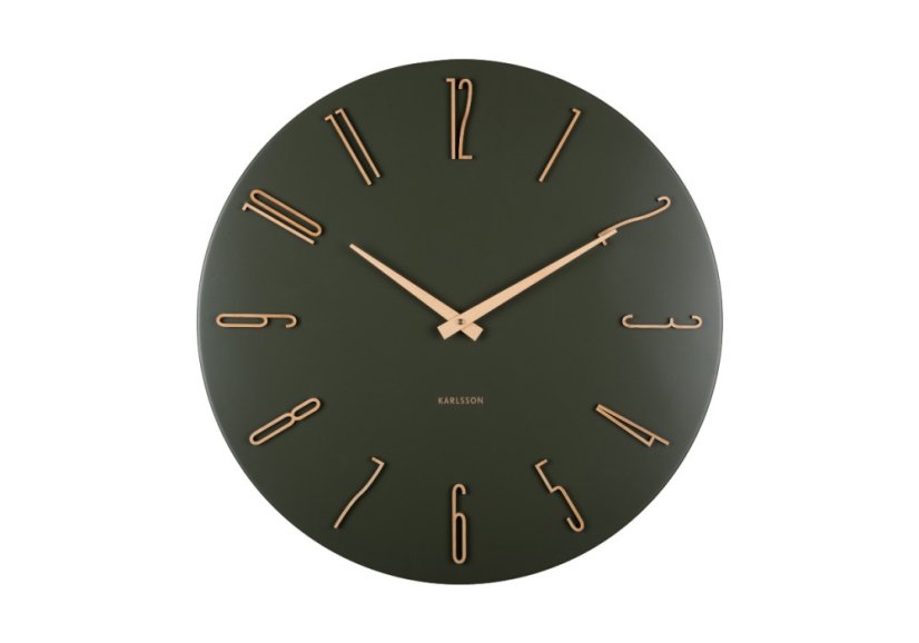 Dizajnové nástenné hodiny 6073GR Karlsson 50cm