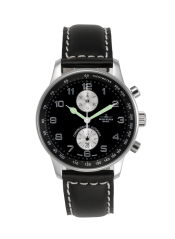 ZENO-WATCH BASEL P557BVD-d1 X-Large Retro Chrono Bicompax