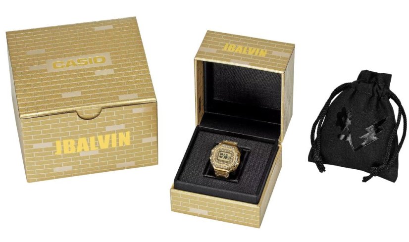 Casio Ring Watch x J Balvin Collaboration CRW-001JB-9ER