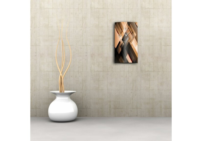 Designové nástěnné hodiny 3D-0177 DX-time 48cm