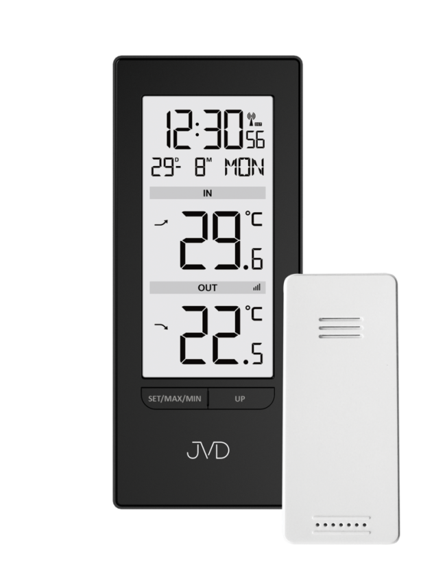 Digitálny bezdrôtový teplomer JVD T3348.1