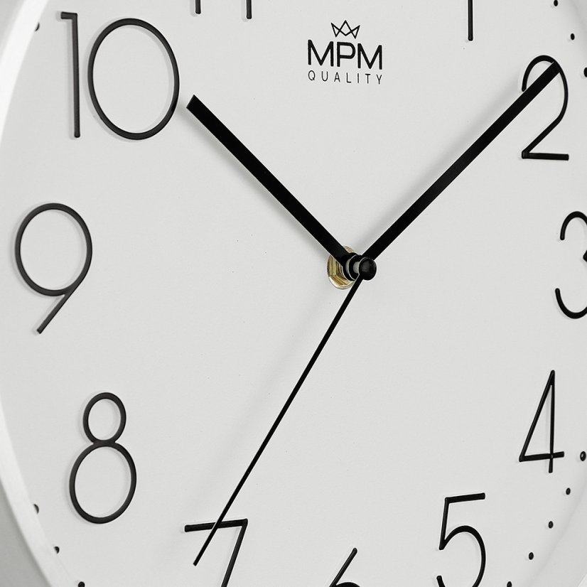 Hodiny s tichýň chodom MPM E04.4154.00