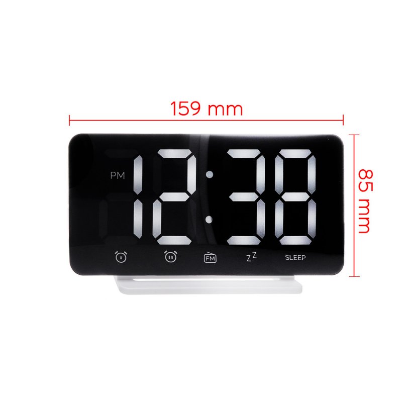 Digitální svítící budík s rádiem PRIM Travis - C02P.4306.00