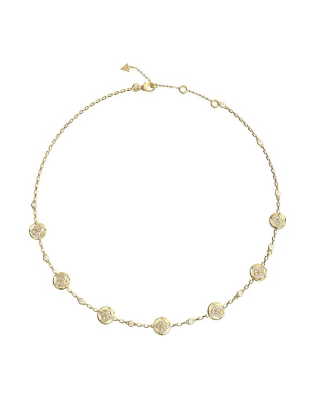 Guess Spinning Bloom náhrdelník JUBN06465JWYGT/U Guess Spinning Bloom náhrdelník JUBN06465JWYGT/U