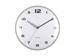 Dizajnové nástenné hodiny 6028GY Karlsson 40cm