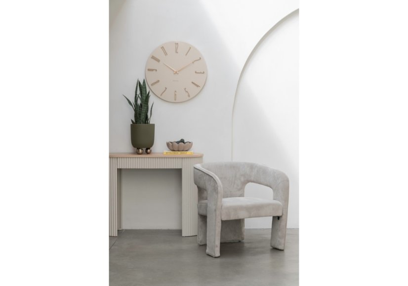 Dizajnové nástenné hodiny 6073WH Karlsson 50cm