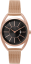 Ružovo-čierne dámske hodinky MINET ICON ROSE GOLD BLACK MESH