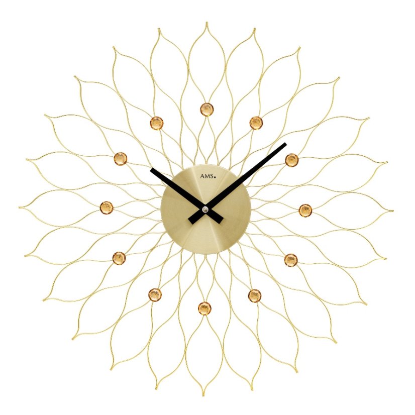 Designové nástěnné hodiny 9609 AMS 50cm