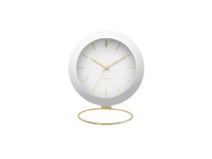 Dizajnové stolné hodiny 5833WH Karlsson 10,5cm