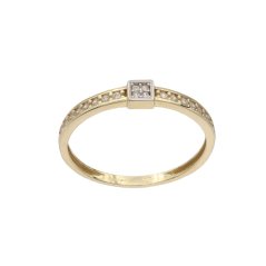 Zlatý prsten AZR1883, vel. 56, 1.3 g