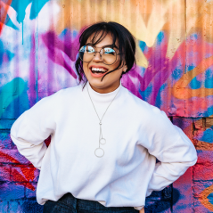 MINET Sťahovací strieborný náhrdelník KRÚŽKY Ag 925/1000 10,50g