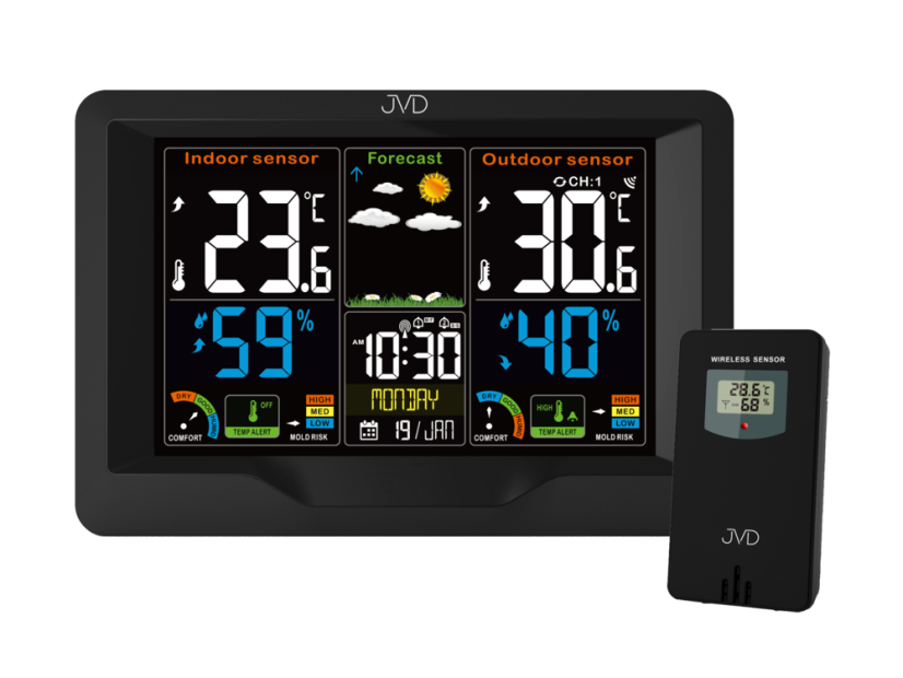 Meteorologické stanice JVD RB3383 Meteorologické stanice JVD RB3383