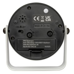 TFA 60.1042.02 - Elektronický analogový budík s tichým chodem