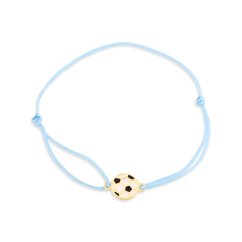 Pozlátený strieborný náramok JVD SVLB0698XH2GB00