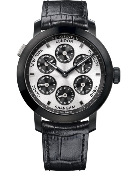 Aerowatch Renaissance 7 Time Zones A 51974 NO03 Aerowatch Renaissance 7 Time Zones A 51974 NO03