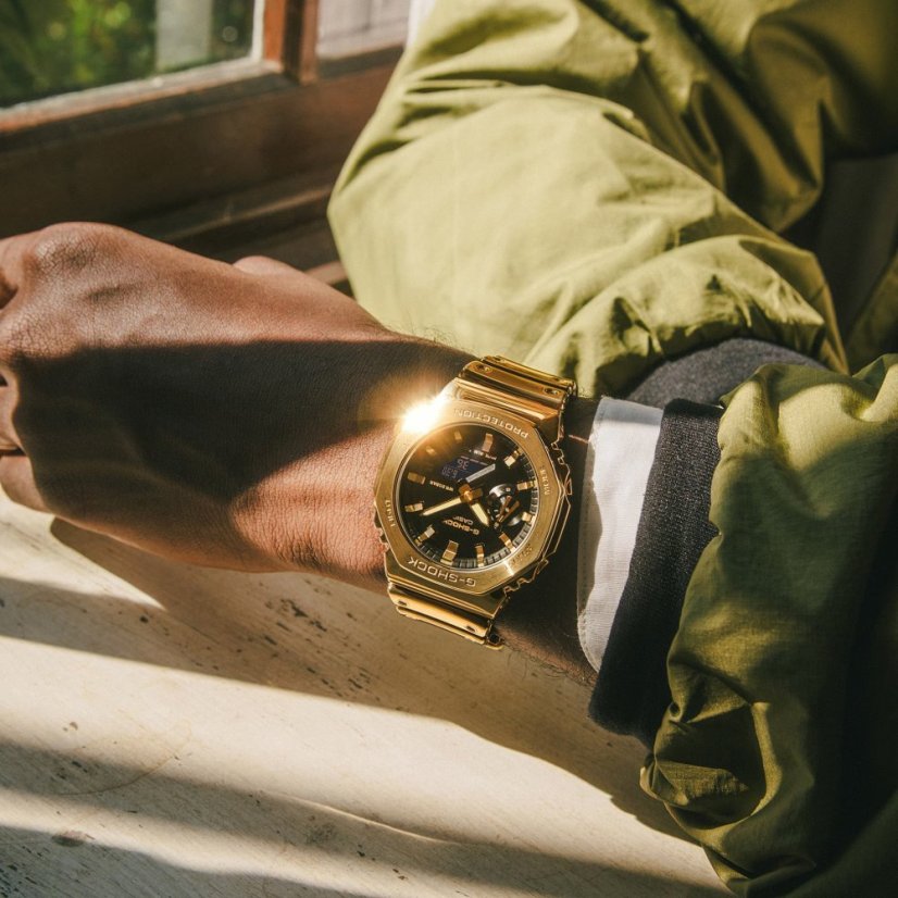 CASIO GM-2100YMG-9AER G-Shock G-Steel Fine Metallic Series