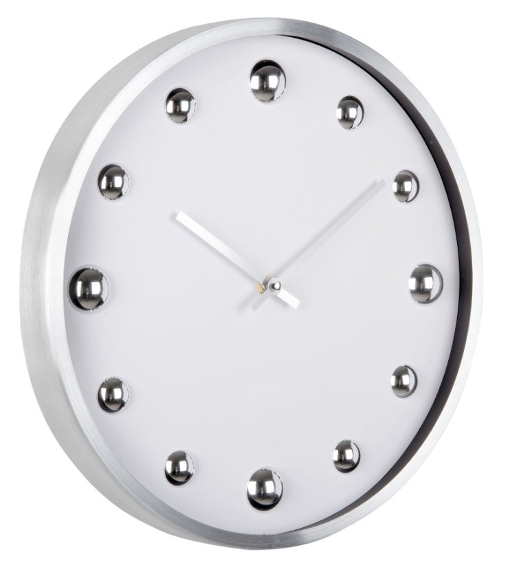 Dizajnové nástenné hodiny 5971WH Karlsson 35cm