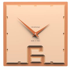 Designové hodiny 10-004 CalleaDesign Breath 30cm (více barevných verzí) Barva vanilka-21