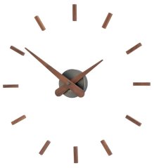 Dizajnové nástenné hodiny Nomon Sunset Graphite 50cm