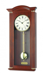 Nástěnné kyvadlové hodiny 5014/1 AMS 64cm řízené rádiovým signálem DCF